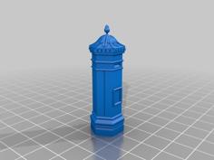 British Victorian Postbox 3D Printer Model