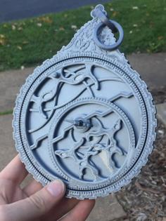 Decorative Astrolabe 3D Printer Model