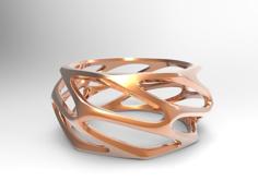 Parametric Ring 3D Printer Model