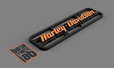 Harley-Davidson Type M – Key Chain – Portachiavi – Porte Clès -钥匙链 3D Printer Model