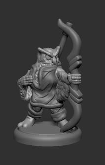 Owlkin Ranger 3D Printer Model