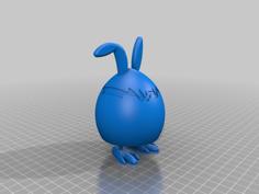 The Easter Bunny Egg 3D Printer Model