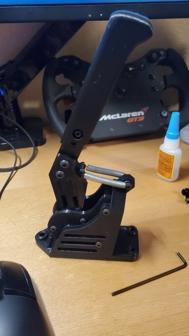 Sim Racing Rally/Drift Handbrake 3D Printer Model