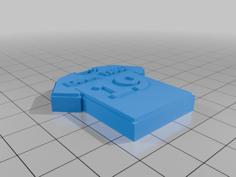 Yamal Keychain 3D Printer Model