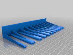 Test Lead Holder -basic And Varied Width 3D Printer Model