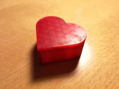 Simple Heart Shaped Box 3D Printer Model