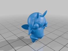 Pokemon Illumise #314 – Optimized For 3D Printing 3D Printer Model