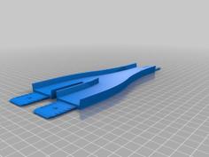 Hot Wheels Track Y-splitter Track 3D Printer Model