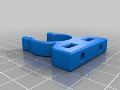 T8 Fluorescent Tube Holder 3D Printer Model