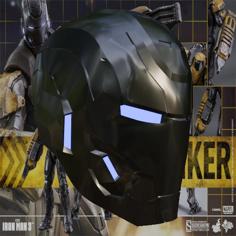 Mark 25 Striker Inspired Helmet 3D Printer Model