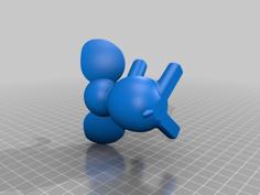 Elephant Glasses Holder 3D Printer Model