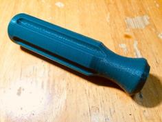 Customizable Screwdriver Handle 3D Printer Model