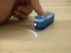 Simple LED Flashlight 3D Printer Model