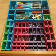 Drawer Boxes Customizer 3D Printer Model