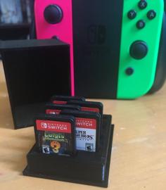 Nintendo Switch Game Holder 3D Printer Model