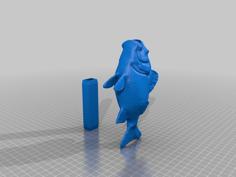 Fish Vape Case 3D Printer Model