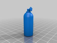 Nitrous Tank For Rc Crawlers And Drifters 3D Printer Model