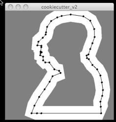 Alfred Hitchcock Presents Cookie Cutter 3D Printer Model