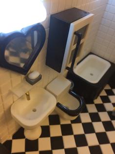 Miniature Toilet (bathroom) 3D Printer Model