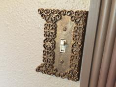 Victorian Light Switch Cover 3D Printer Model