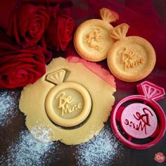 Be Mine Ring Cookie Cutter 3D Printer Model