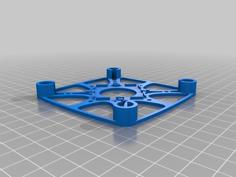 Brushed FPV Microquad 3D Printer Model