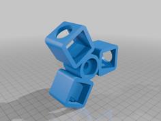 3 Cube Rotor Short 3D Printer Model