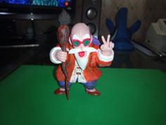 Master Roshi Dragon Ball Z 3D Printer Model