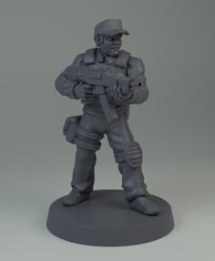 FORD – TABLETOP MINIATURE – CORPORATIVE SECURITY – TRPG – CYBERPUNK/SCI-FI/MODERN – FREE 3D Printer Model