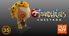 Thundercats Classic Cheetara 3D Printer Model