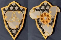 DnD Dice Shield 3D Printer Model