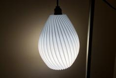 Hanging Lamp Shade 3D Printer Model