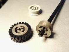 Old Style Technic Wheel Rim / Hub 3482 3D Printer Model