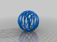 Sphere Cage 3D Printer Model