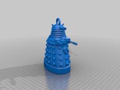 PARADIGM DALEK Tree Ornament 3D Printer Model