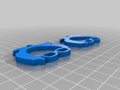 Bernie Earrings 3D Printer Model