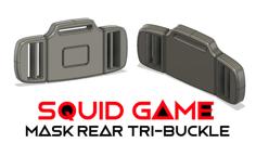 Squid Game Inspired – YKK Rear Mask Tri Buckle 3D Printer Model