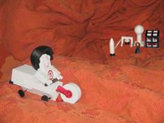 Bre In Space! MakerBot Mars Base. 3D Printer Model