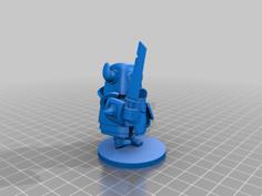 Mini Pekka One Piece 3D Printer Model