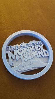 The Secret Of Monkey Island Coaster 3D Printer Model