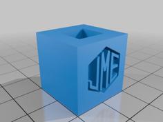 JME Calibration Cube 3D Printer Model