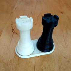 Salt And Pepper Shaker Towers 3D Printer Model