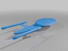 Polimnia Class_Excelsior Variant-Star Trek 3D Printer Model