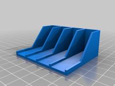 Floating Shelf For VHS Tapes 3D Printer Model