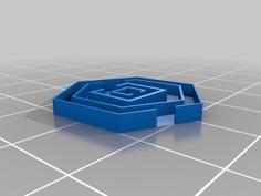 Hexagonal Rectangular Maze Thingamabobber 3D Printer Model