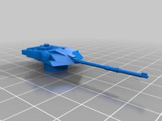 Challenger 1 (1:150 Scale) 3D Printer Model