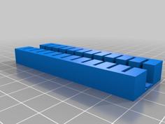 Microscope Slide Cover Holder 3D Printer Model