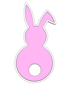 Bunny Lop Eared Fridge Magnet 3D Printer Model