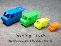 Moving Truck 3D Printer Model