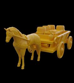 Cart Horse 3D Printer Model